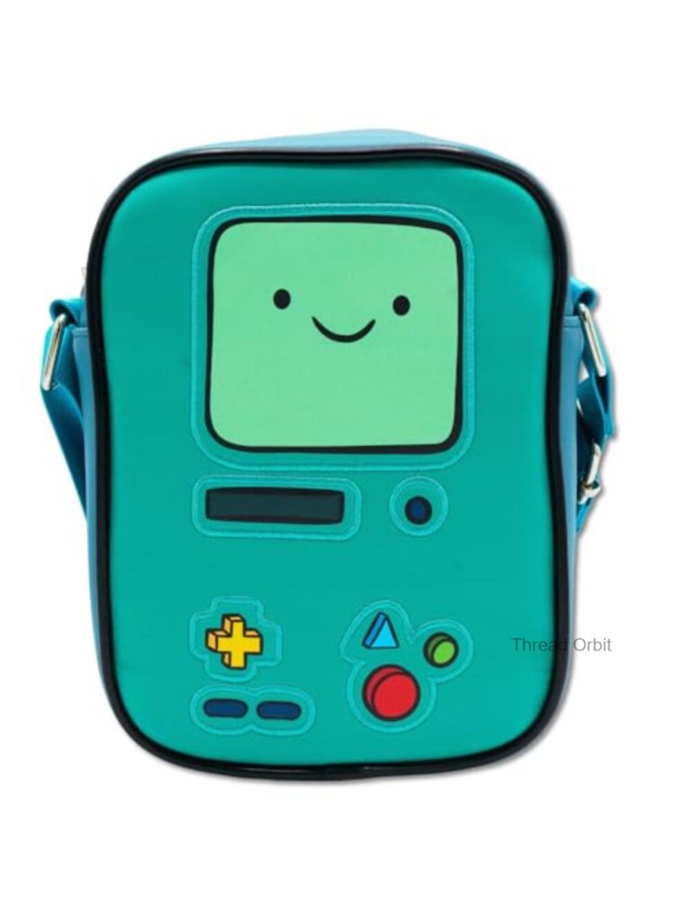 Adventure Time BMO Crossbody Bag Vegan Leather Adjustable Strap
